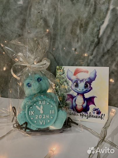 Мыло дракон ручной работы