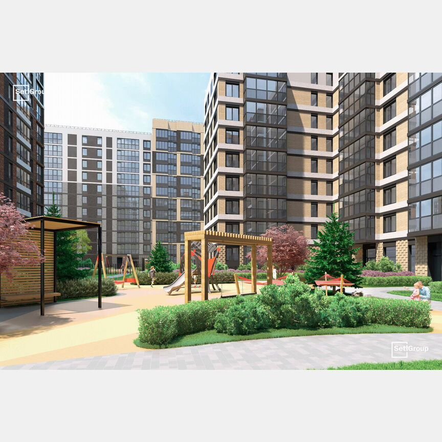 1-к. квартира, 34,5 м², 1/12 эт.
