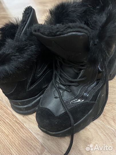 Ботинки зимние на меху 36