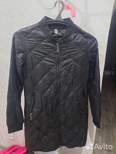 Куртка демисезонная женская удлиненная