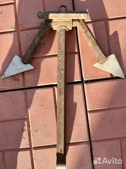 Якорь 5кг мощный Холла с нержавеющими зубами