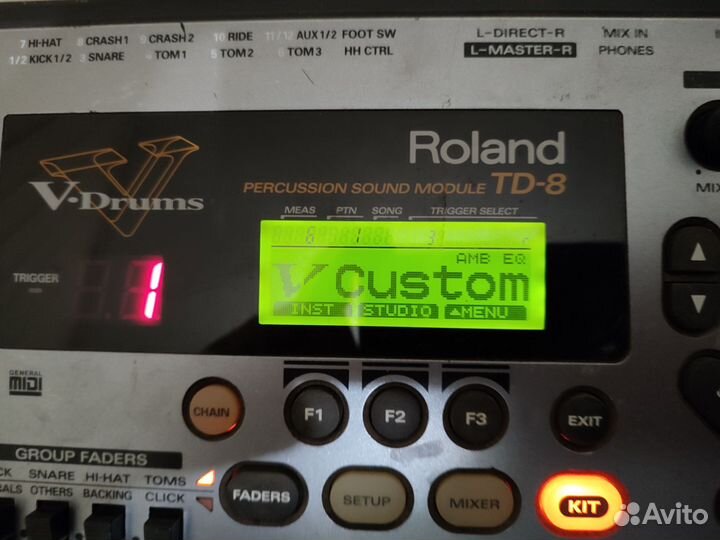 Цифровой модуль барабанный.Roland TD 8.Japan
