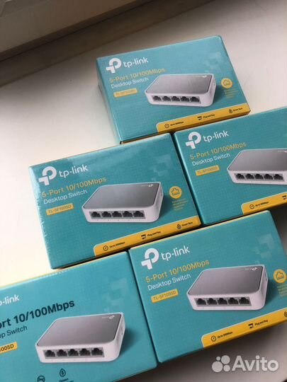 Коммутатор TP-Link TL-SF1005D 5x100Мб