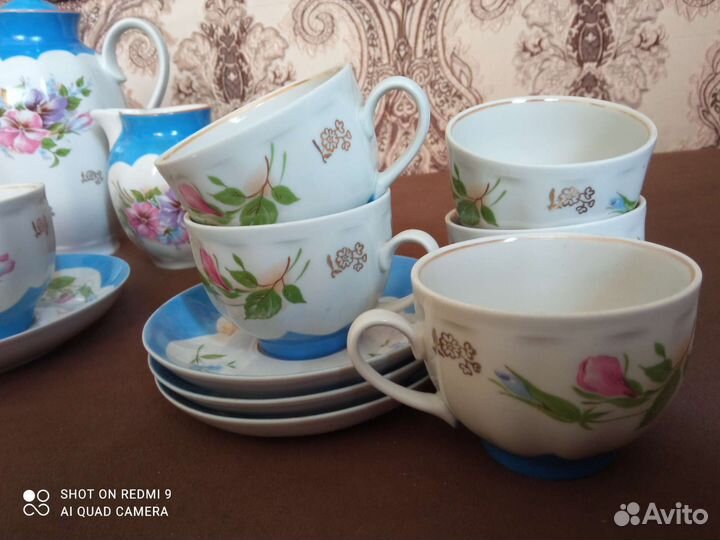 Остатки чайно-кофейного сервиза Барановского з-да