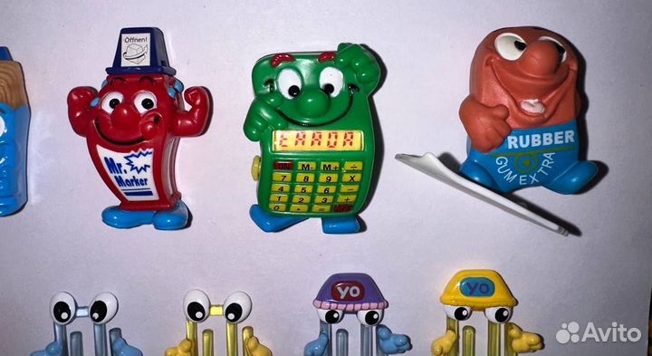 Киндер серия Банда Письменного стола 2002г