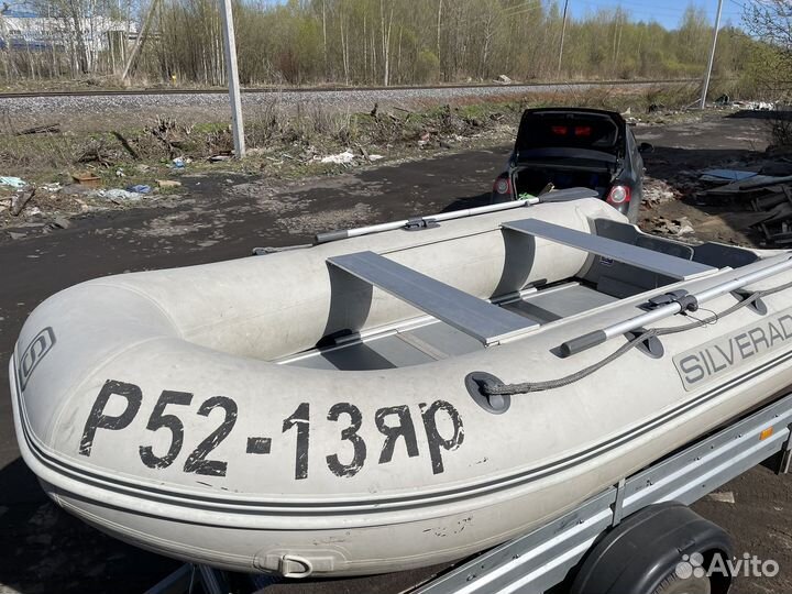 Надувная лодка silverado 33S пвх