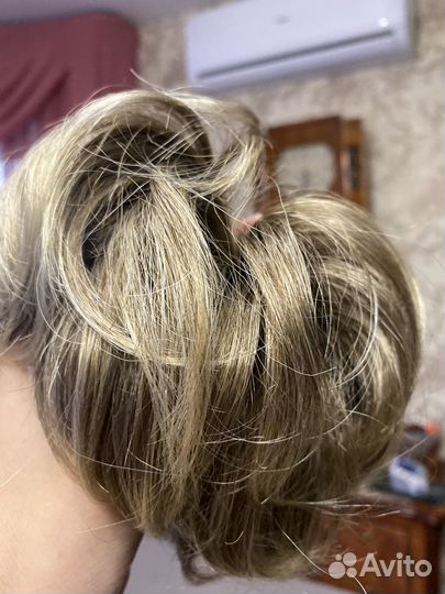 Шиньон на резинке