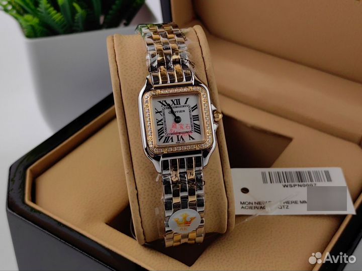 Часы Cartier Panthere 22 мм женские premium