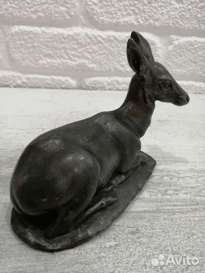 Силуминовая статуэтка 