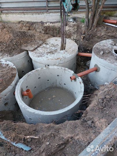 Установка септика любой сложности под ключ за 1 де