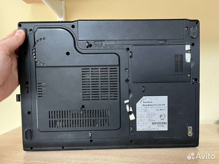 Ноутбук RoverBook Pro, AMD Athlon 64 x2, озу 2гб