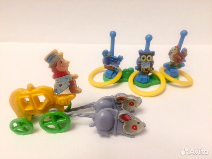 Киндер-сюрпризы старой сборки 90-2000 гг