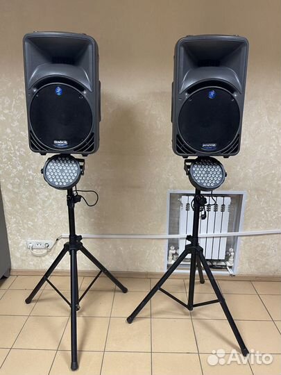 Колонки в аренду и светомузыка