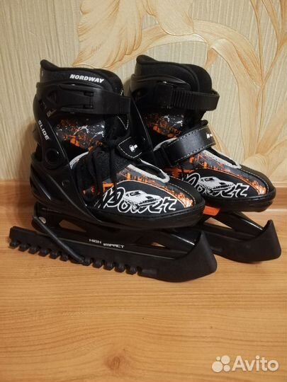 Коньки раздвижные детские Nordway р. 26-30