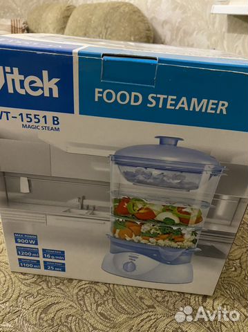 Пароварка vitek VT-1551 B