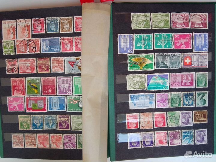 Альбом с антикварными марками с 1890х