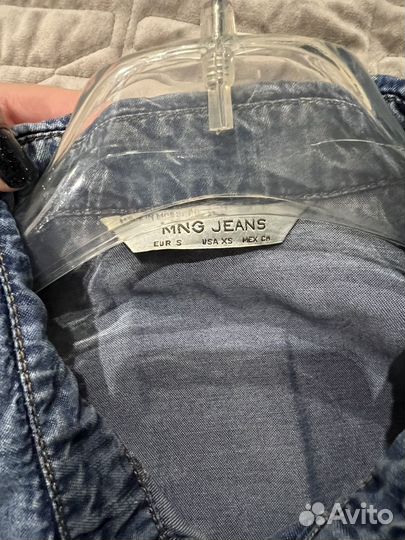 Джинсовое платье mango S