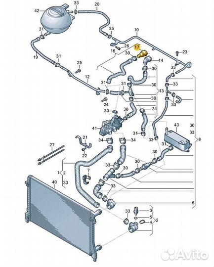 Муфта Skoda Octavia cwva 2017