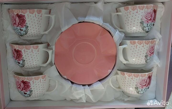 Чайный сервиз новый в коробке