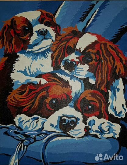 Картина холст акрил