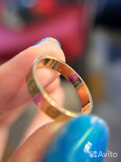 Оригинальное кольцо Cartier Love