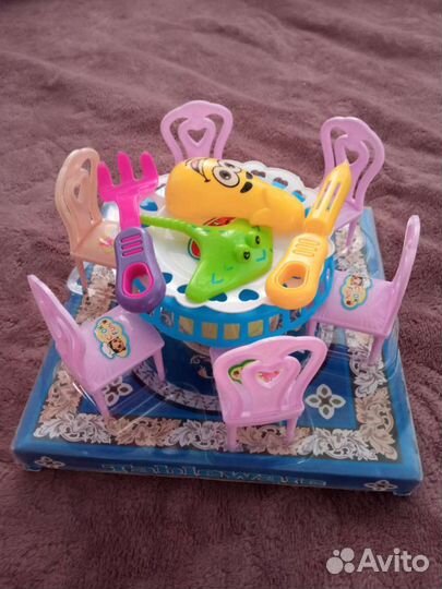 Кухня и гостиная игрушечные