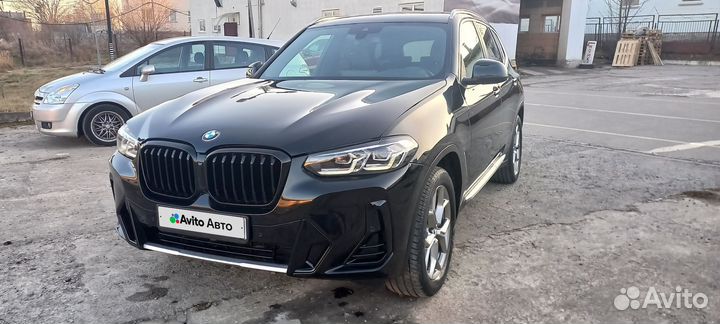 BMW X3 2.0 AT, 2022, 42 000 км