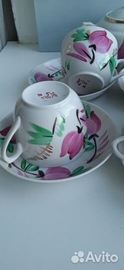 Чайные сервизы СССР новые