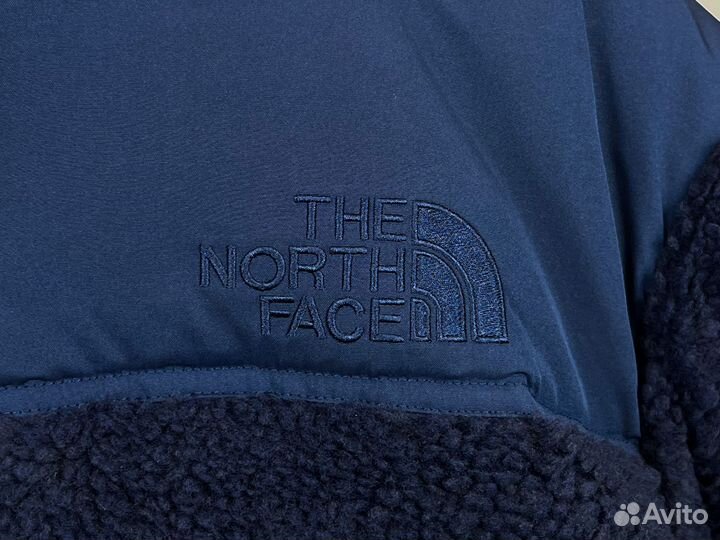 The North Face Sherpa Fleece Nuptse Dark Blue