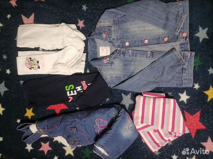 Пакет вещей для девочки, 98-104