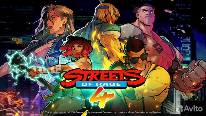 Streets Of Rage 4 на PS4 и PS5
