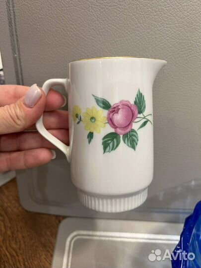 Посуда СССР гдр китай масленка стаканы салатники