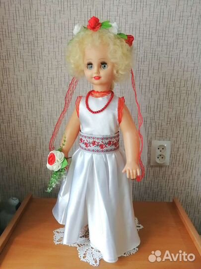 Кукла минская СССР 60 см