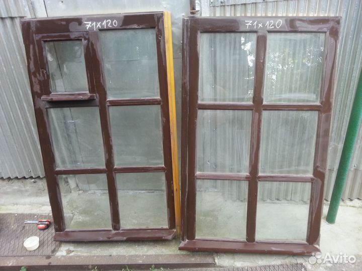 Рамы оконные деревянные