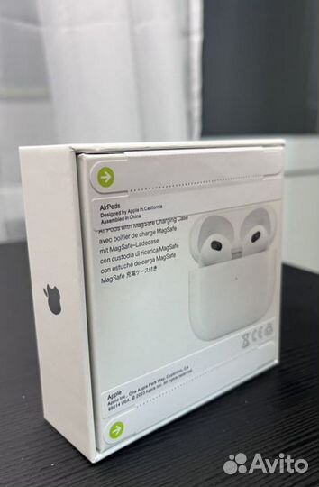 Наушники apple Airpods 3 golden premium