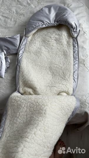 Конверт зимний на овчине