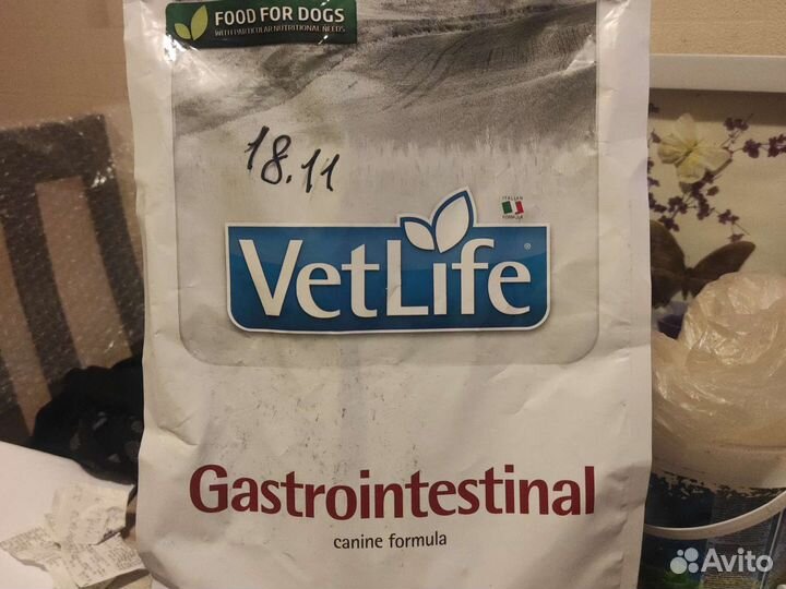 Сухой корм Farmina Vet Life Gastrointestinal