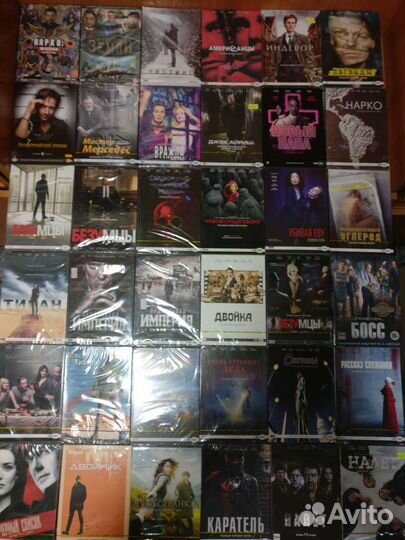 Зарубежные сериалы на DVD