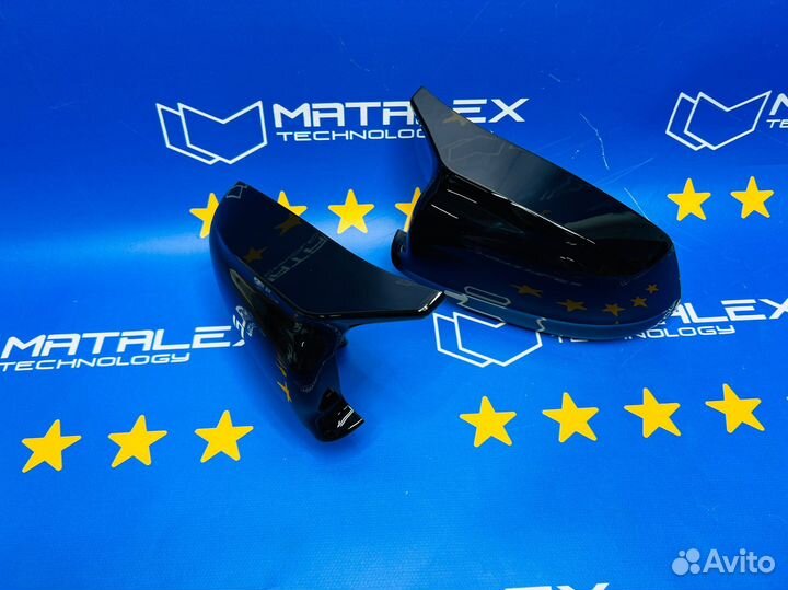 M-look накладки на зеркала BMW F10, F11, F18