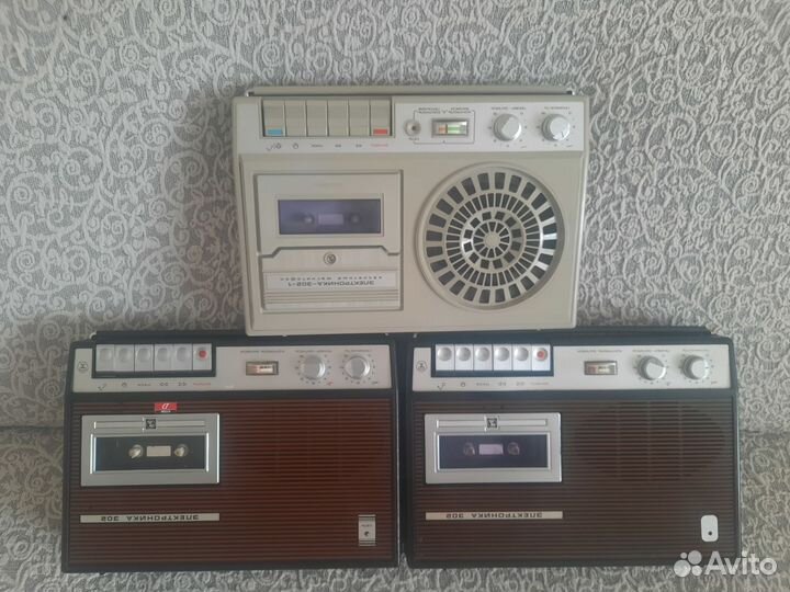 Кассетный магнитофон Электроника 302
