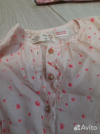 Рубашка для девочки 92 98