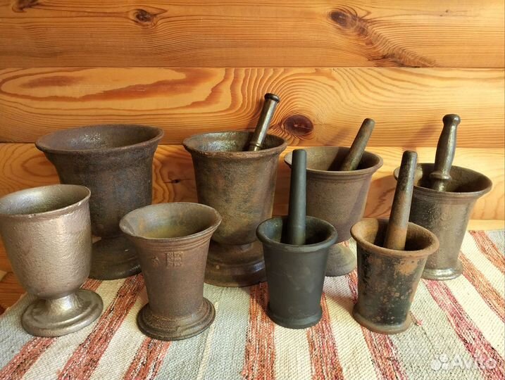 Ступы чугунные старинные