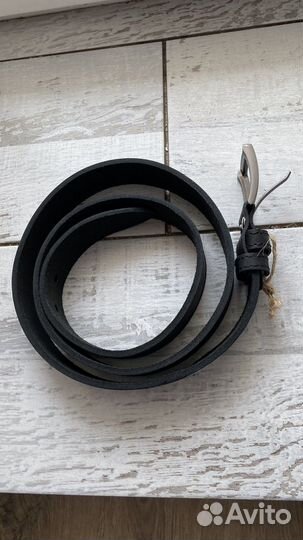 Мужской кожаный ремень ручной работы новый