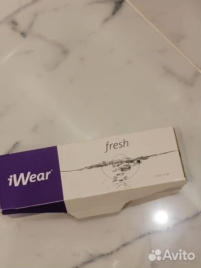 Iwear fresh однодневные линзы -3.5