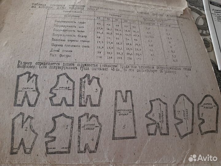 Набор выкроек