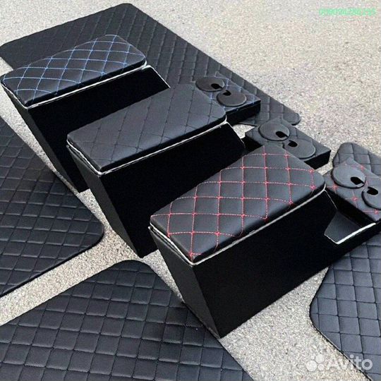 Подлокотник ваз 2107 классика черный люкс