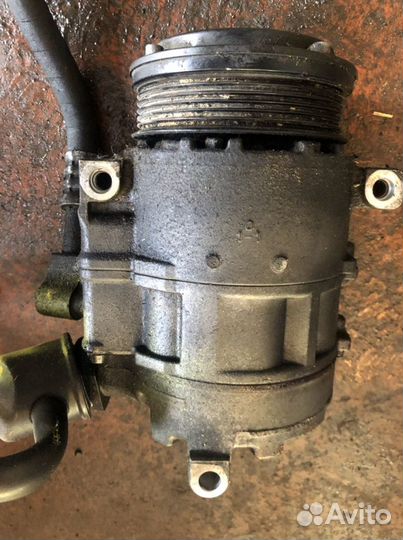 Компрессор кондиционера мерседес w220 w210 с япони