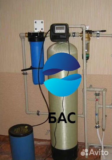 Фильтр обезжелезивания и умягчения воды 1056