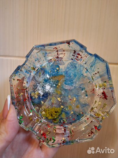 Пепельница из эпоксидной смолы