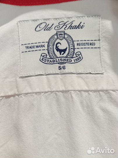 Рубашки, р 128